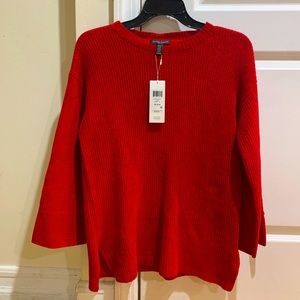 Eileen Fisher Petite Chenille Sweater With Tags